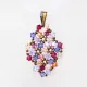 Symphony - Terence Rhombus S-Violet Organza - 2